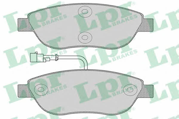 LPR 05P1268 Brake Pad Set, disc brake 05P1268