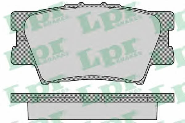 LPR 05P1281 Brake Pad Set, disc brake 05P1281
