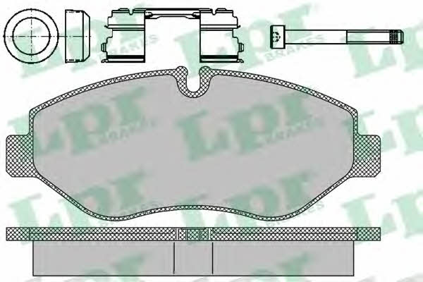 LPR 05P1297 Brake Pad Set, disc brake 05P1297