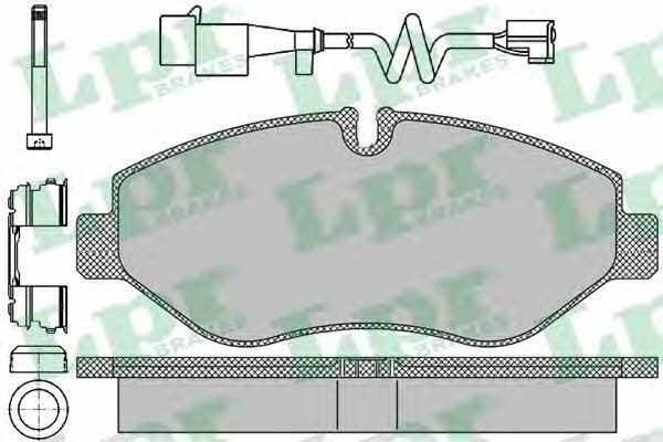 LPR 05P1297B Brake Pad Set, disc brake 05P1297B