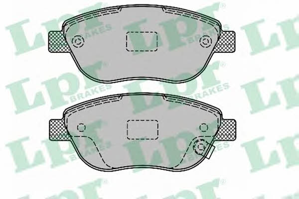LPR 05P1328 Brake pad set 05P1328 05P1328 LPR Brake pad set