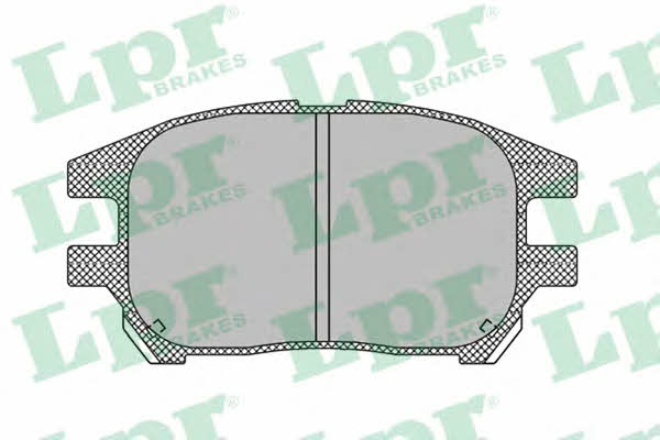 LPR 05P1332 Brake Pad Set, disc brake 05P1332