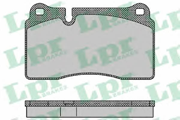 LPR 05P1376 Brake Pad Set, disc brake 05P1376