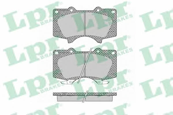 LPR 05P1379 Brake Pad Set, disc brake 05P1379