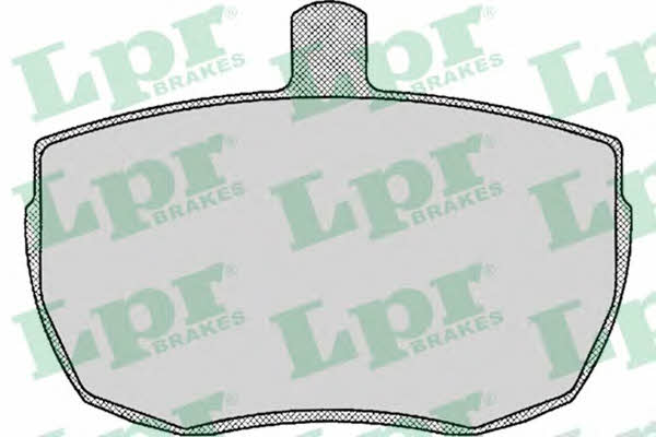 LPR 05P140 Brake Pad Set, disc brake 05P140