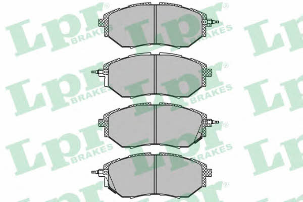 LPR 05P1402 Brake Pad Set, disc brake 05P1402
