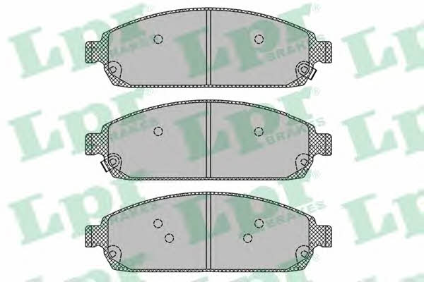LPR 05P1403 Brake pad set 05P1403 05P1403 LPR Brake pad set