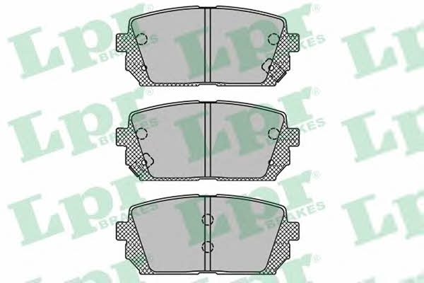 LPR 05P1416 Brake Pad Set, disc brake 05P1416