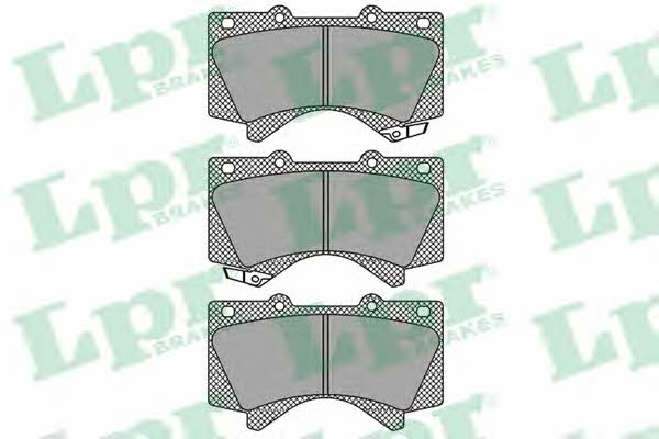 LPR 05P1418 Brake Pad Set, disc brake 05P1418