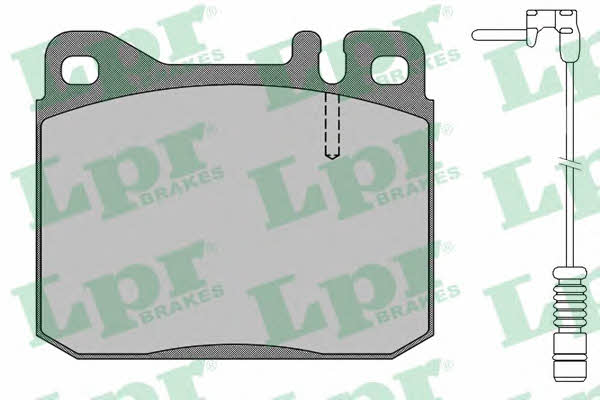 LPR 05P141A Brake Pad Set, disc brake 05P141A