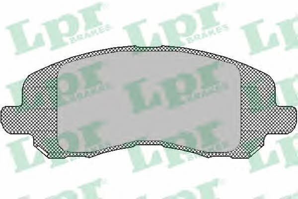 LPR 05P1430 Brake Pad Set, disc brake 05P1430