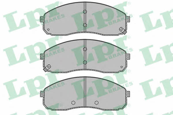 LPR 05P1444 Brake Pad Set, disc brake 05P1444