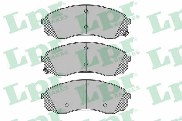 LPR 05P1451 Brake Pad Set, disc brake 05P1451