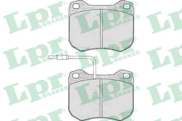 LPR 05P146 Brake Pad Set, disc brake 05P146
