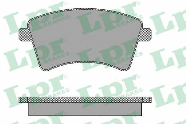 LPR 05P1465 Brake Pad Set, disc brake 05P1465