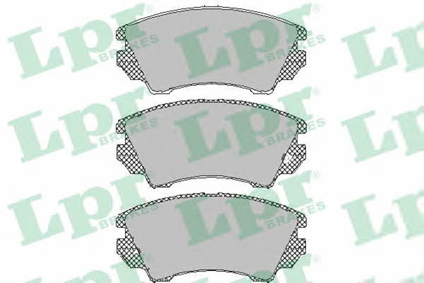 LPR 05P1467 Brake Pad Set, disc brake 05P1467