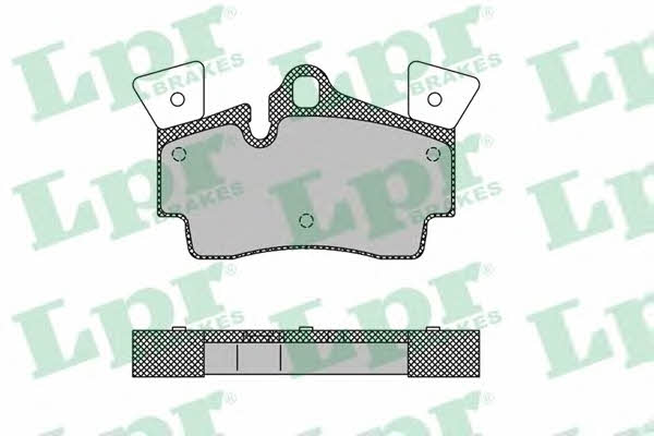 LPR 05P1482 Brake Pad Set, disc brake 05P1482