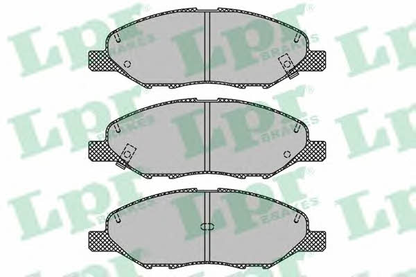 LPR 05P1497 Brake Pad Set, disc brake 05P1497
