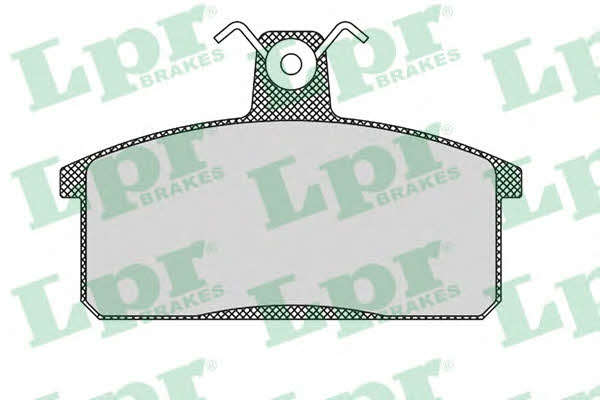 LPR 05P1498 Brake Pad Set, disc brake 05P1498