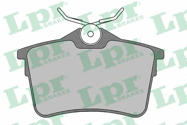 LPR 05P1500 Brake Pad Set, disc brake 05P1500