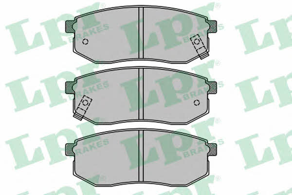 LPR 05P1514 Brake Pad Set, disc brake 05P1514