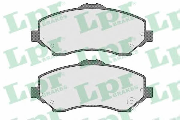 LPR 05P1549 Brake Pad Set, disc brake 05P1549