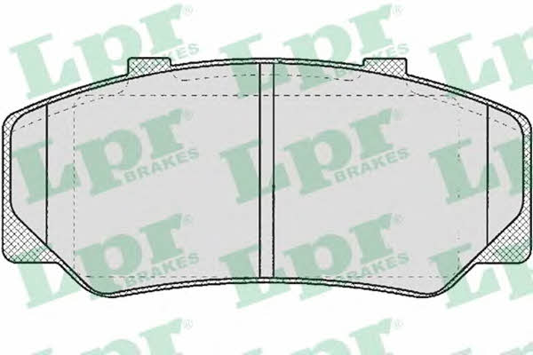 LPR 05P156 Brake Pad Set, disc brake 05P156