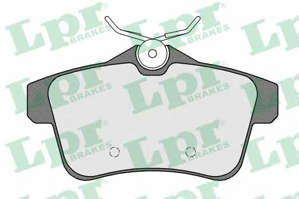 LPR 05P1567 Brake Pad Set, disc brake 05P1567
