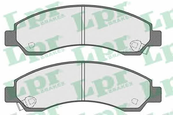 LPR 05P1568 Brake Pad Set, disc brake 05P1568