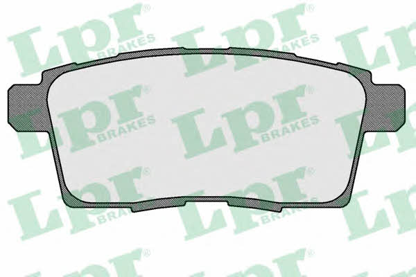 LPR 05P1572 Brake Pad Set, disc brake 05P1572
