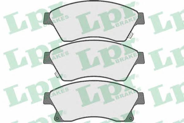 LPR 05P1581 Brake Pad Set, disc brake 05P1581