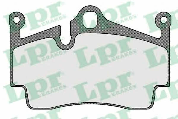 LPR 05P1583 Brake Pad Set, disc brake 05P1583