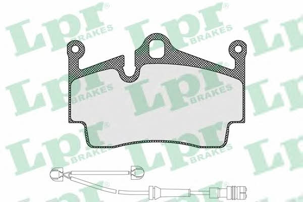 LPR 05P1583A Brake Pad Set, disc brake 05P1583A