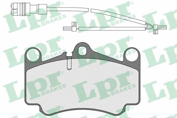 LPR 05P1588A Brake Pad Set, disc brake 05P1588A