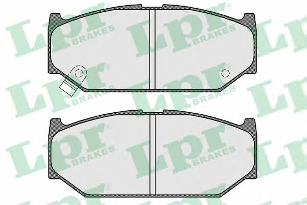 LPR 05P1594 Brake Pad Set, disc brake 05P1594