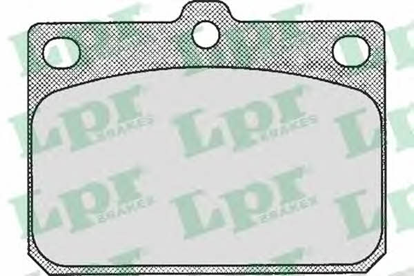 LPR 05P164 Brake Pad Set, disc brake 05P164