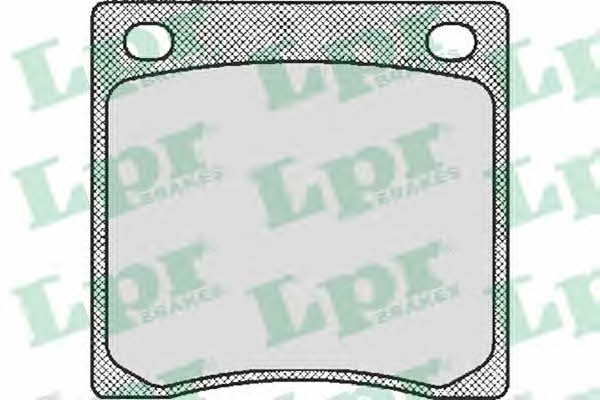 LPR 05P165 Brake Pad Set, disc brake 05P165