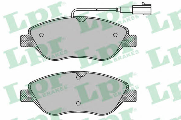 Brake pad kit Fiat Stilo: 05P1658 LPR Brake pad set