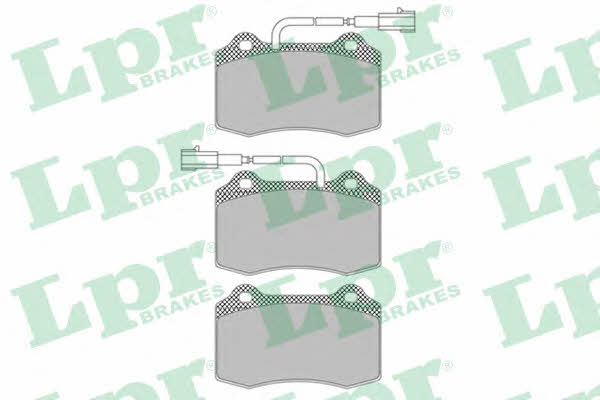 LPR 05P1665 Brake Pad Set, disc brake 05P1665