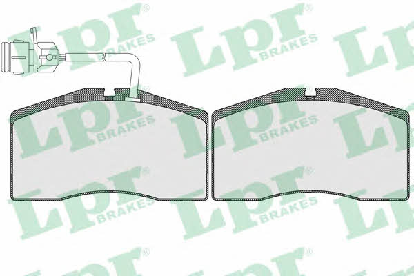 LPR 05P1675 Brake Pad Set, disc brake 05P1675