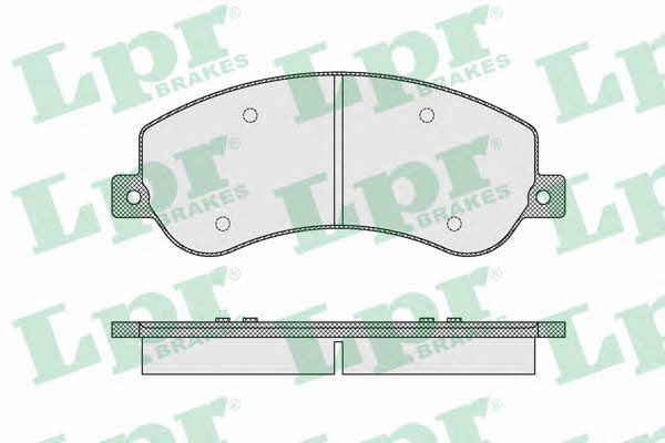 LPR 05P1679 Brake Pad Set, disc brake 05P1679