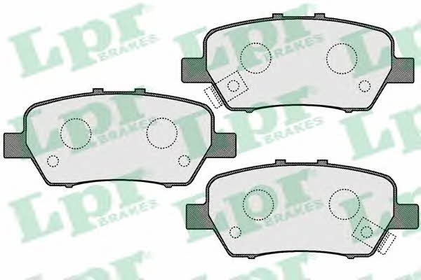 LPR 05P1692 Brake Pad Set, disc brake 05P1692