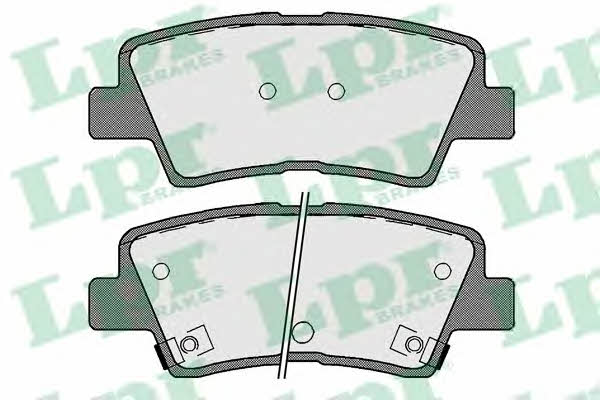 LPR 05P1710 Brake Pad Set, disc brake 05P1710