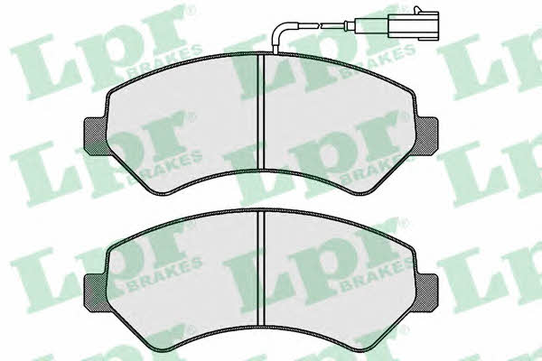 LPR 05P1721 Brake Pad Set, disc brake 05P1721