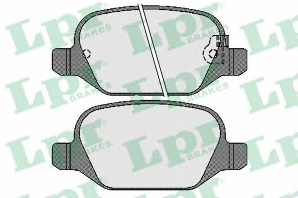 LPR 05P1725 Brake Pad Set, disc brake 05P1725