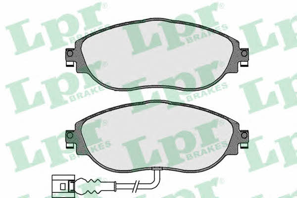 LPR 05P1734 Brake Pad Set, disc brake 05P1734