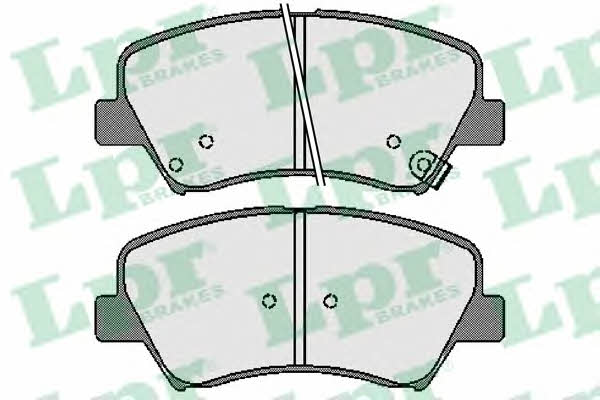 LPR 05P1753 Brake Pad Set, disc brake 05P1753