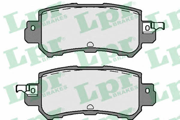 LPR 05P1756 Brake Pad Set, disc brake 05P1756