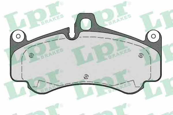 LPR 05P1765 Brake Pad Set, disc brake 05P1765