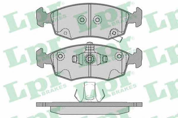 LPR 05P1766 Brake Pad Set, disc brake 05P1766